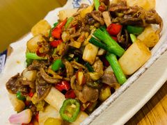 鸡肾炒藕尖-文叔·湖北名小吃·小龙虾(华强北店)