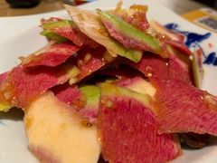炝拌萝卜皮-十六中酱肉·烧烤·京菜小馆(五方桥旗舰店)