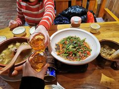 小炒黄牛肉-老滇山寨•云南特色菜•地方菜•民族风情歌舞表演(金碧店)