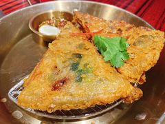 潮州蚝仔烙-沙胆彪炭炉牛杂煲(上海日月光广场店)