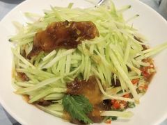瓜丝拌蜇头-谷语中餐厅