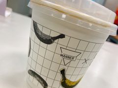 香蕉拿铁-Manner Coffee(芮欧百货店)
