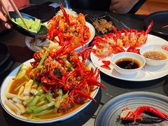 精品靓靓蒸虾-红盔甲·小龙虾(人民广场店)