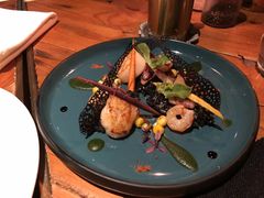 香煎扇贝配迷你混合海鲜-AZUL by FUEL蓝色·法式酒馆(琶醍店)