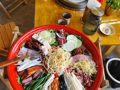-陈叉子钢盆烤肉(中原万达店)