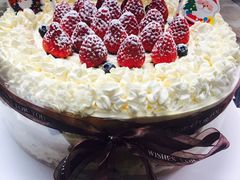 圣诞节草莓主题蛋糕-艾加柒克蛋糕茶歇甜品台(春熙路店)