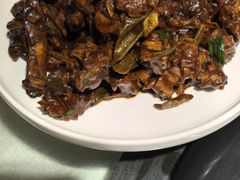 干豆角炒鸭-萬家灯火·私房湘菜·22年老手艺(南岭大道店)