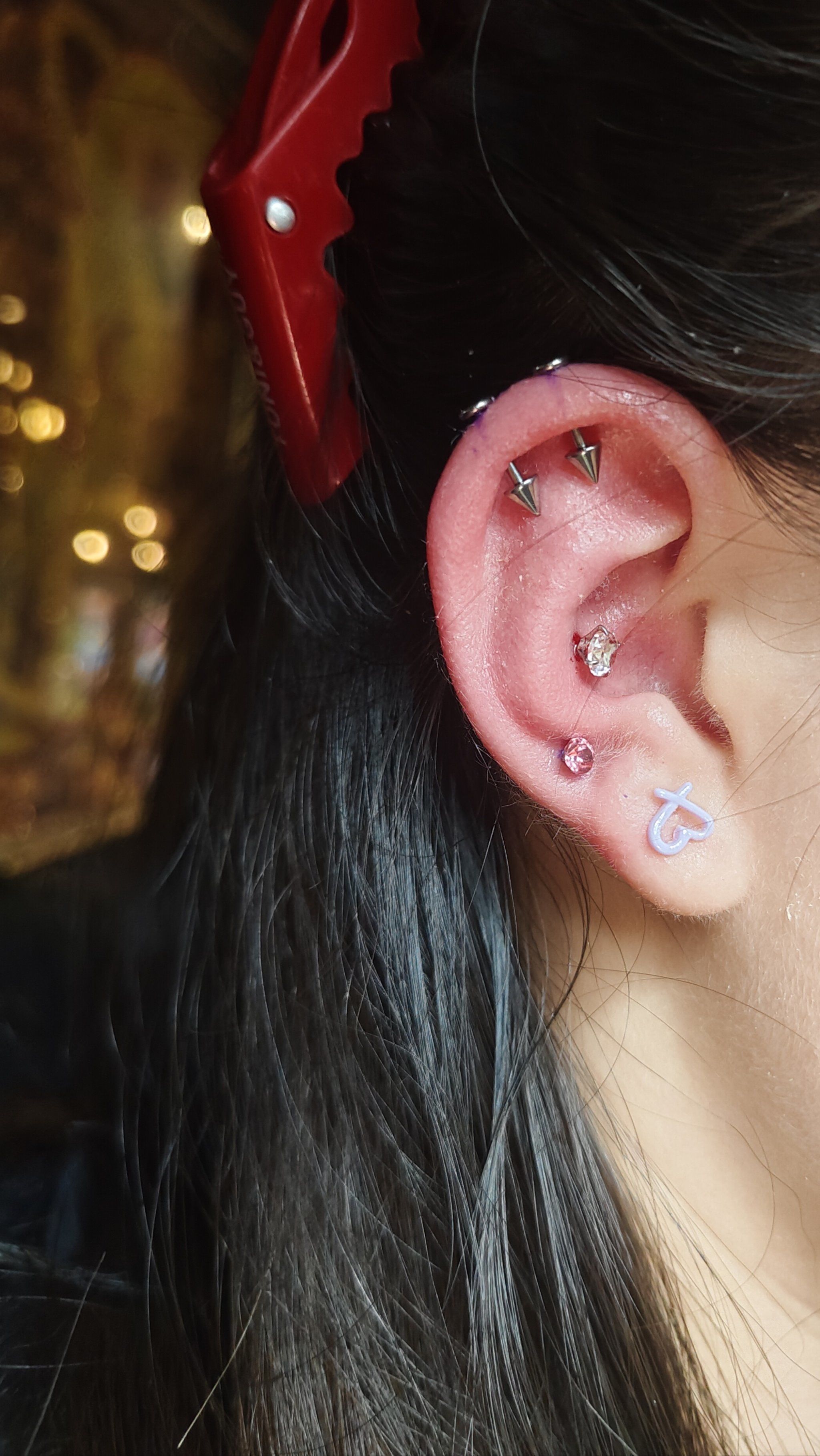 小巧骷髅耳钉✨