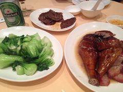 烧鹅&nbsp;叉烧&nbsp;油菜-镛记酒家