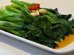 广东白灼菜心-南拳十三姨·潮汕砂锅粥·粤菜(西单大悦城店)