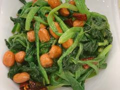 小菠菜拌花生-奥华餐厅·老张记(台基厂店)