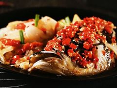 中辣剁椒鱼头加面-贤花饭店(城阳店)