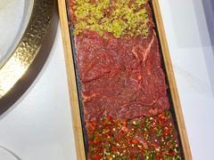 三味牛肉拼盘-巴邑火锅·鲜切牛肉(萧山银隆店)