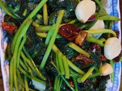 炒红薯叶-岱晓海港海鲜粥