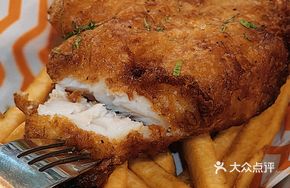 Wild Whale IPA Fish and Chips