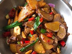 干锅土豆片-金家老三饭庄(常营店)