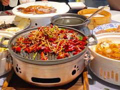 干锅茶树菇-煜丰汴京烤鸭(福彩路店)
