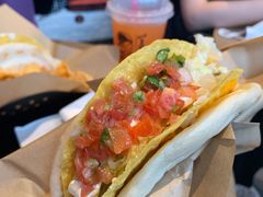 烤鸡芝士塔可夹心餐-Taco Bell 塔可钟(民田路店)