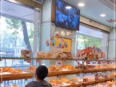 面包甜点陈列柜-新侨三宝乐面包店(崇文门店)