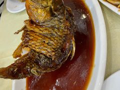 罾蹦鲤鱼-奥华餐厅·老张记(台基厂店)