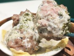 海苔黑松露瀑布牛肉丸-喜势点·糖沙翁手工茶点·本地人茶居(永庆坊店)