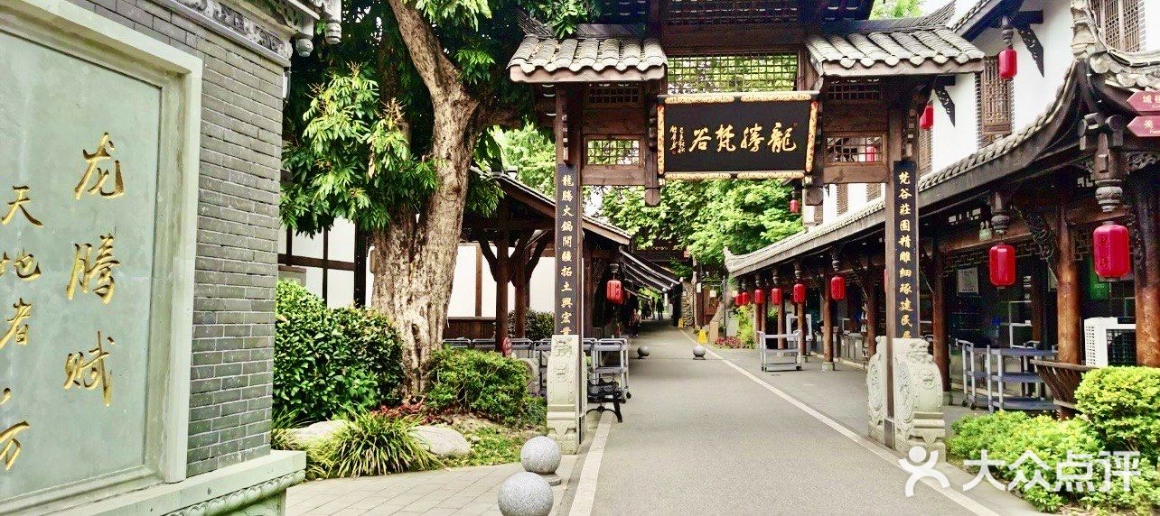 夜幕下的龙影-火锅城！