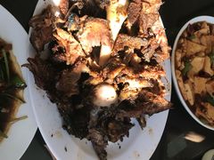 -北京龙庆四季香农家饭庄·灶台鱼·碳烤虹鳟鱼(龙庆峡店)