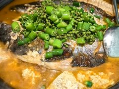 -探鱼·鲜青椒爽麻烤鱼(天河优托邦店)