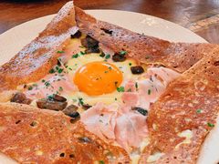 鸡蛋蘑菇熏肉荞麦可丽饼-RAC BAR(安福路店)