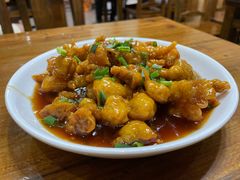 糖醋里脊-芦茨金富饭庄·25年老字号·专做稻草鸡