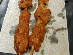 藤椒鸡肉串-西部马华清真兰州牛肉面·烧烤夜市(三里河店)