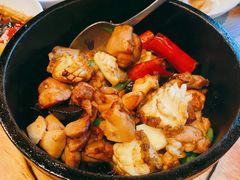 黑金蒜鲜鲍铁锅鸡-宁波柏悦酒店·钱湖渔港