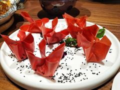 山楂三文鱼-将相和·海鲜蒸饺大连菜