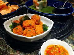 鱼饼-山港凯悦酒店·BEBA海滩烧烤餐厅酒吧