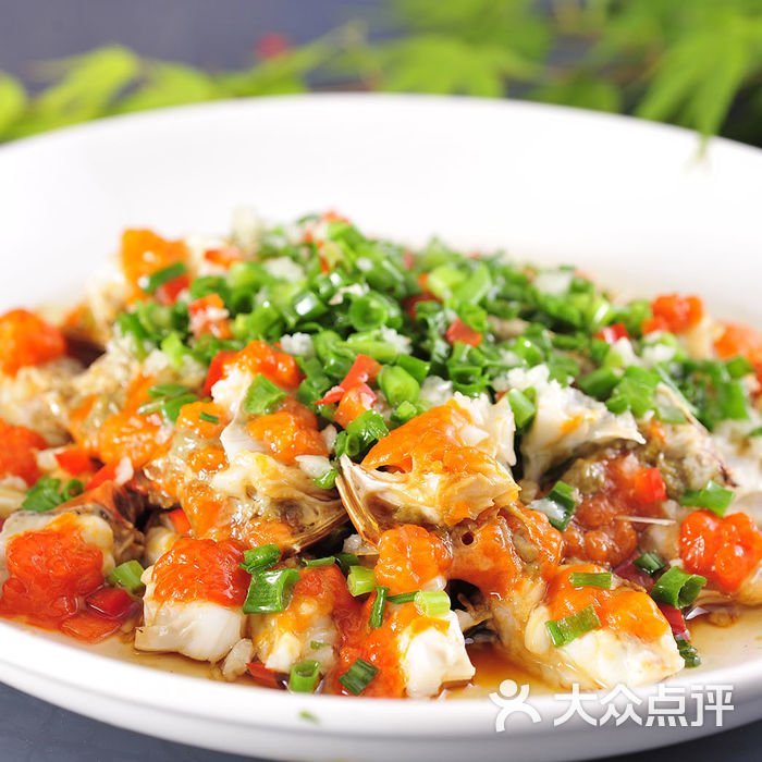 小神鲜餐厅葱油膏蟹图片-北京宁波菜-大众点评网