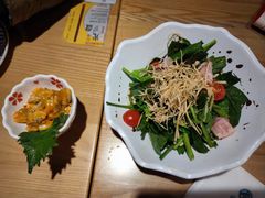 获奖的菠菜培根沙拉-有喜屋·日料·居酒屋(旭辉广场店)