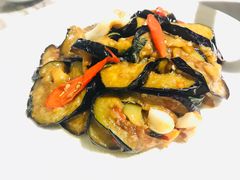 紫苏煎红皮茄子-望湘园·小雅(德基店)
