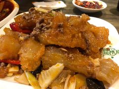 红烧牛筋-清真益鑫羊肉手抓馆(南大街店)