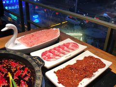 精品鲜鹅肠-纸盐河码头火锅(十八梯店)