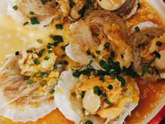 蒜蓉粉丝蒸扇贝-北平盛世·新京菜·北京烤鸭(劲松·双井店)