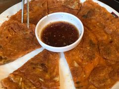 泡菜饼-喇喇排骨火锅·传统韩式脊骨汤(望京西园总店)