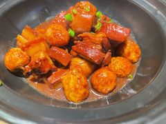 虎皮蛋烧肉-吕氏疙瘩汤·私家菜馆(慈云寺店)