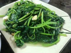 番薯叶-山坑河鲜(昆仲楼店)