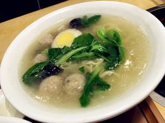 鸡汤贡丸面-富源春面馆(四川北路店)