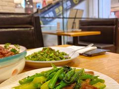 芥兰红腰豆炒牛肉-金翠河烧鹅粤式茶餐厅(龙湖三千集天街店)