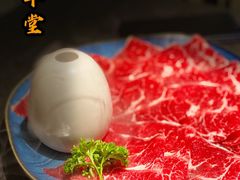厚切安格斯雪花牛肉-新草堂锅物料理(泉城路店)