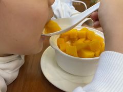 鲜芒果双皮奶-大甜九港式甜品(武林店)