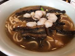 虾爆鳝面-奎元馆.百年奎元.非遗传承(西湖边的解放路店)