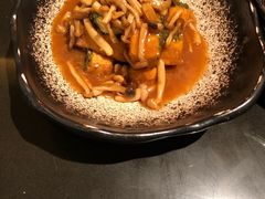 双菇扒蔬菜豆腐-北京王府井希尔顿酒店·秦唐中餐厅Chynna