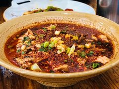 水煮肉片-雨田饭店